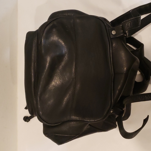 Genuine Leather Backpack  Multi-functional Elegant unisex - Picture 9 of 16